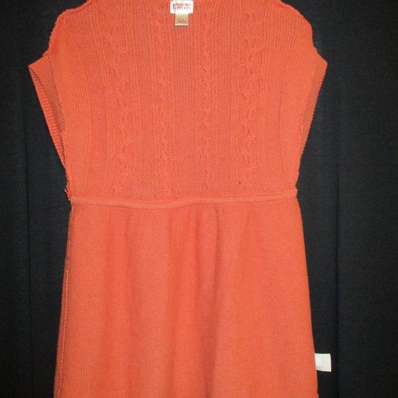 Mossimo Supply Burnt Orange Pullover Short Sleeves Large Sweater -- Final Price - Picture 8 of 11